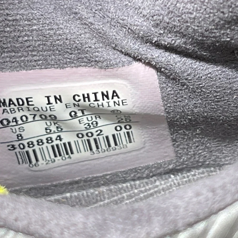 Nike Shox Womens Training Shoes Gray Yellow Running Sneakers 315600-002 - Picture 9 of 10